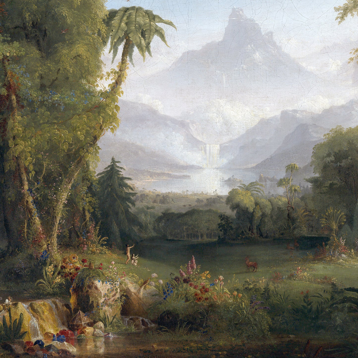 The Garden of Eden - Canvas Wrap