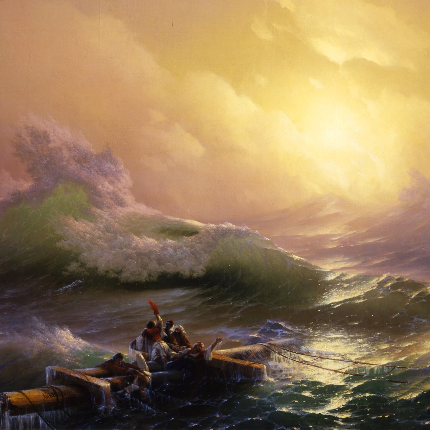 The Ninth Wave - Canvas Wrap