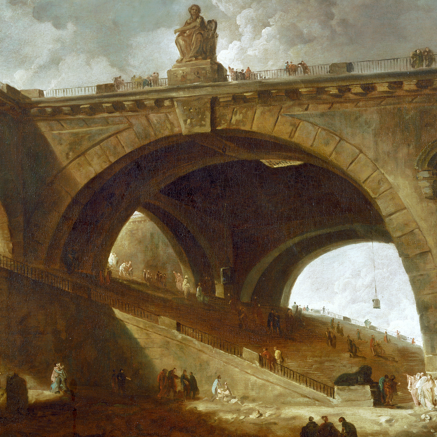 The Old Bridge - Canvas Wrap