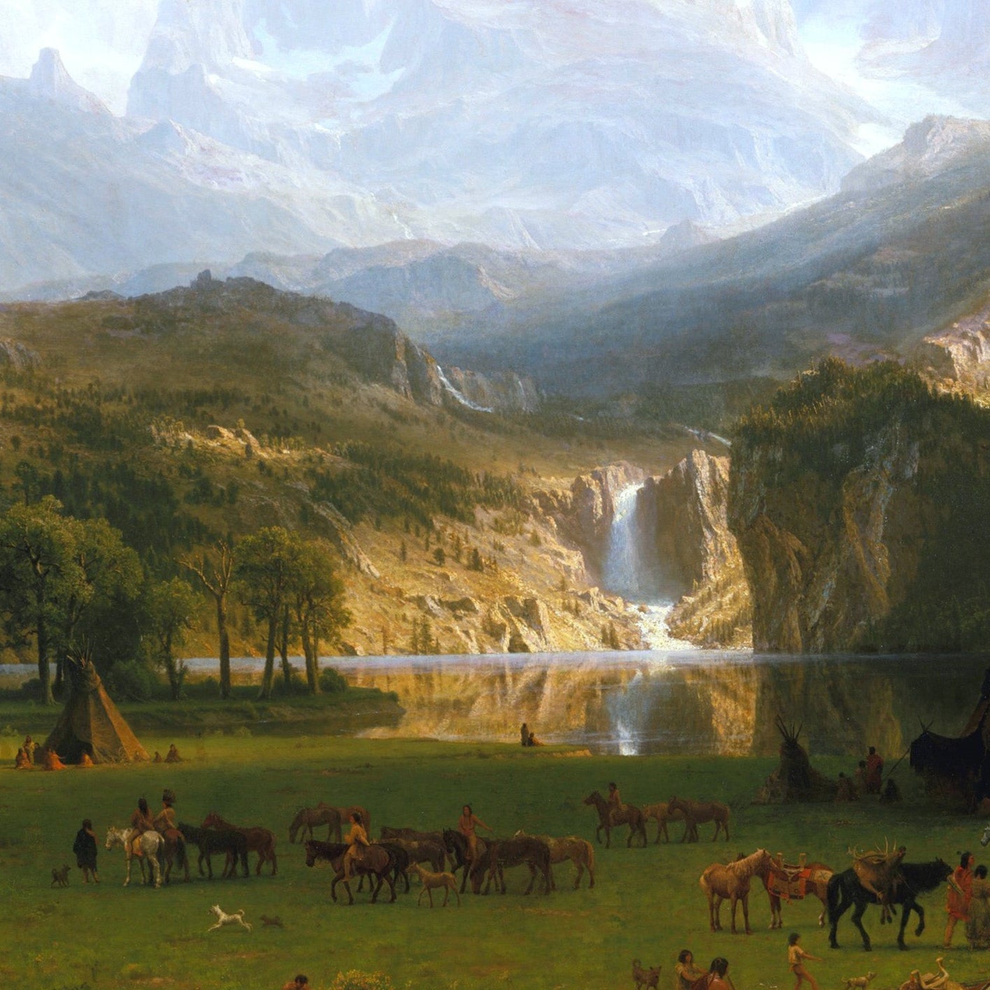 Lander's Peak, The Rocky Mountains - Canvas Wrap