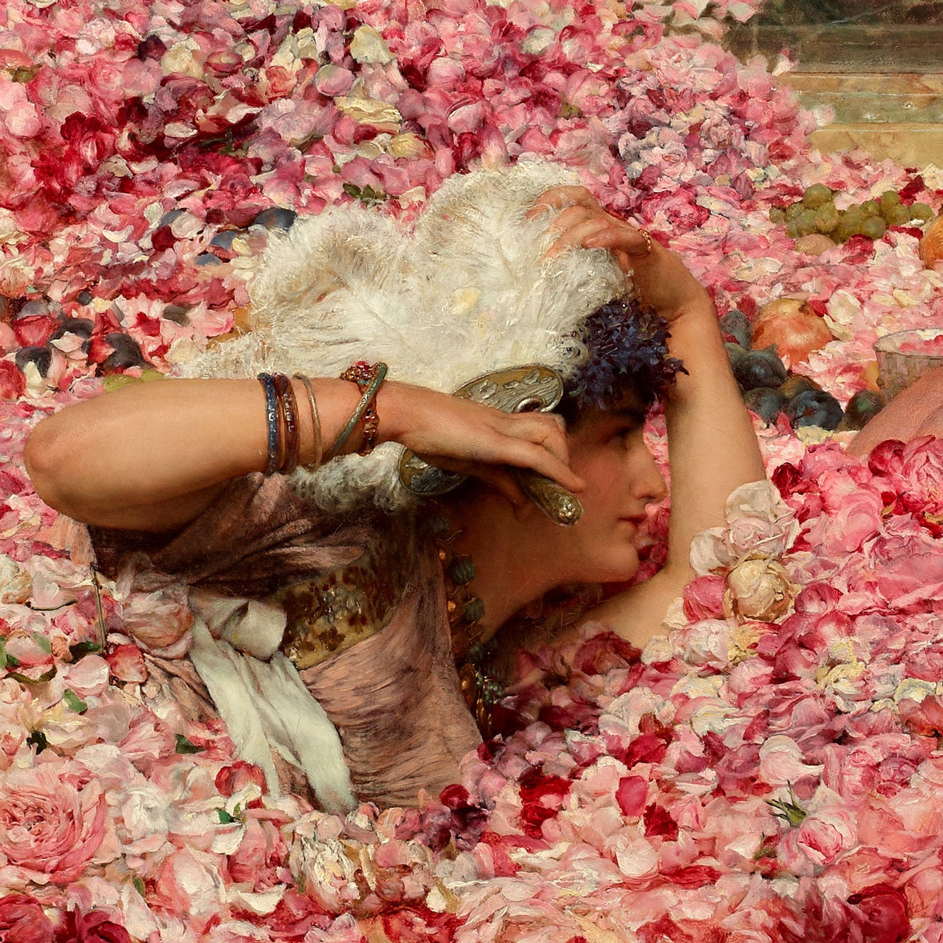 The Roses of Heliogabalus - Canvas Wrap