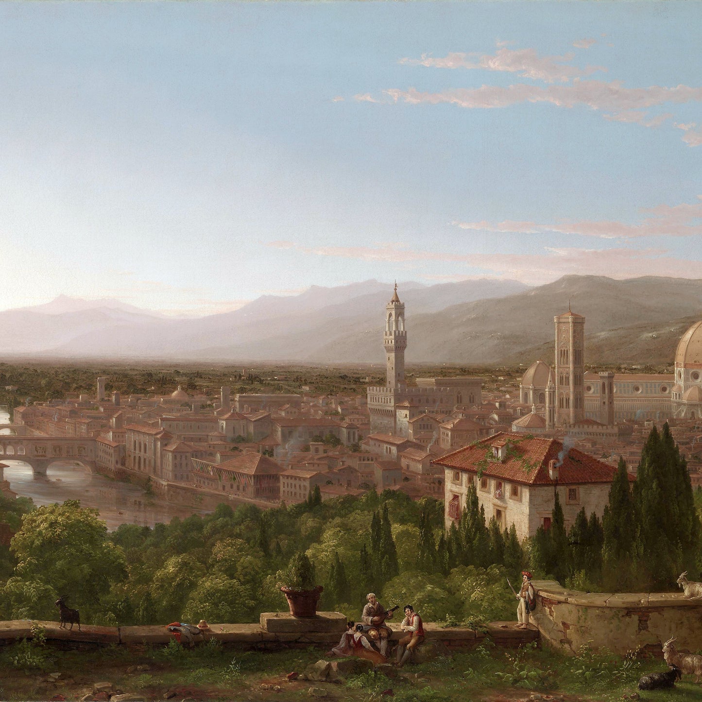 View of Florence - Canvas Wrap