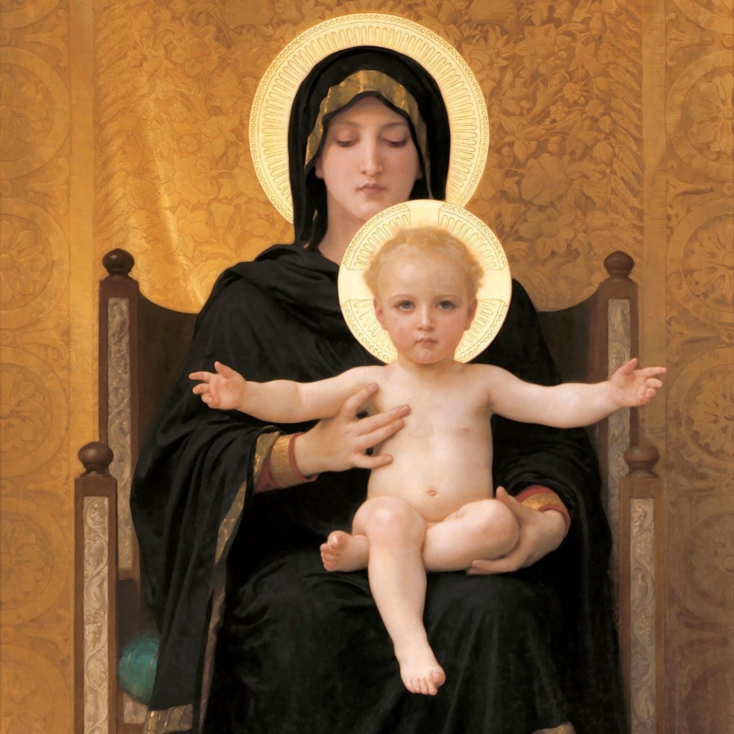 Virgin and Child - Canvas Wrap