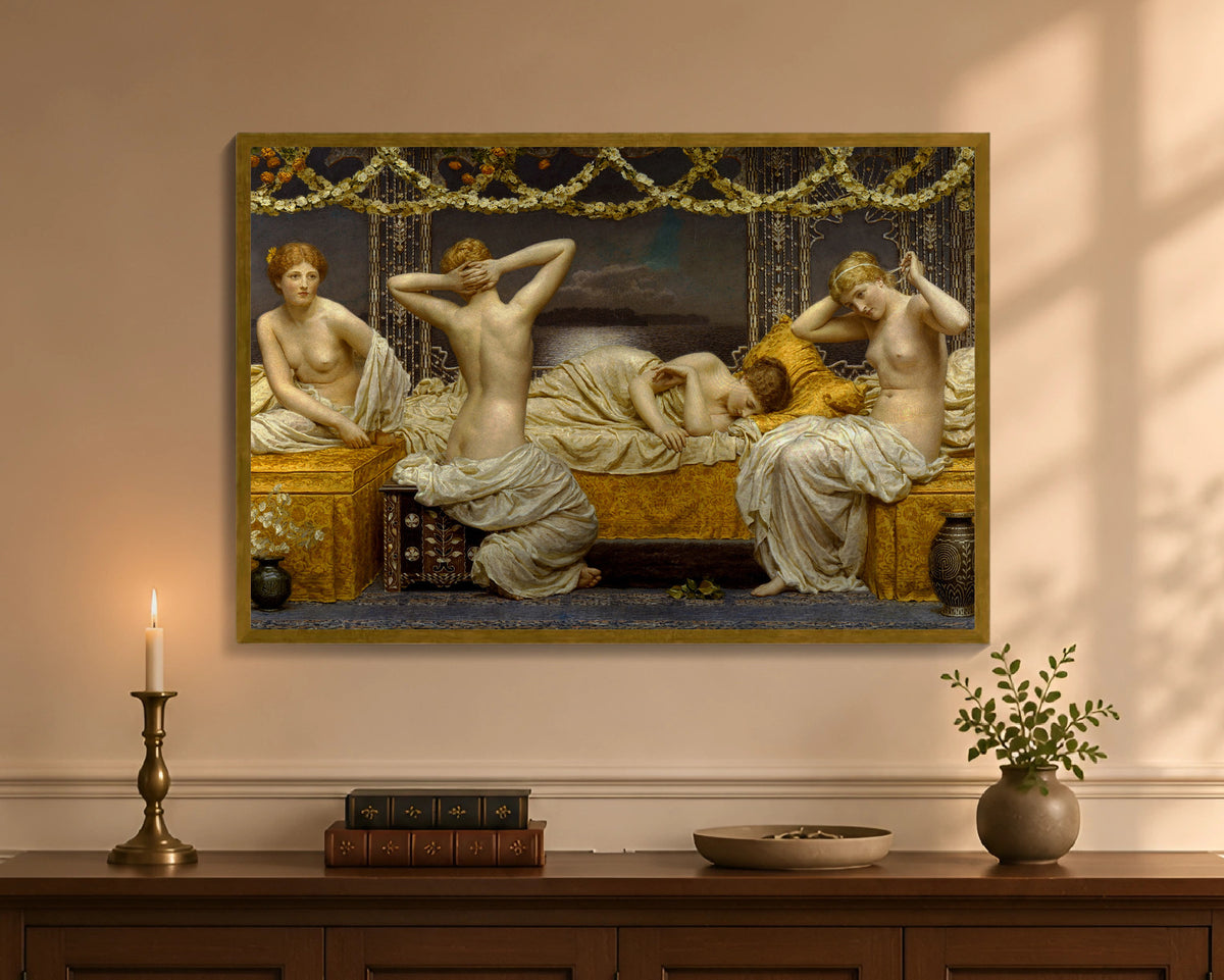 a summer night fp 24x36 gold