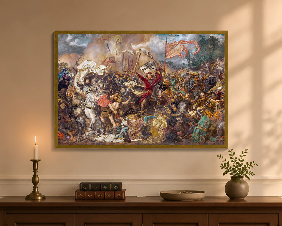 battle of grunwald fp 24x36 gold