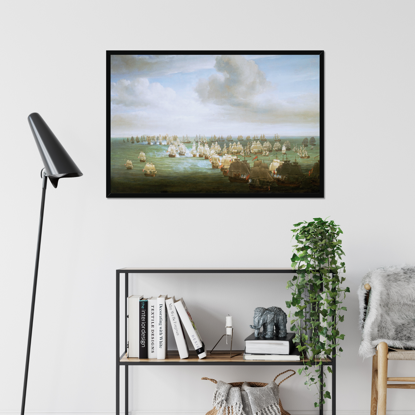 The Battle of Trafalgar, Beginning of the Action