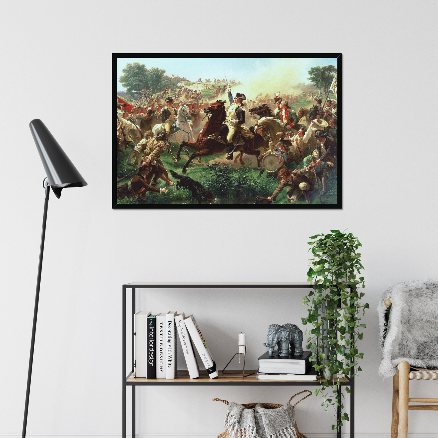 Washington Rallying the Troops at Monmouth