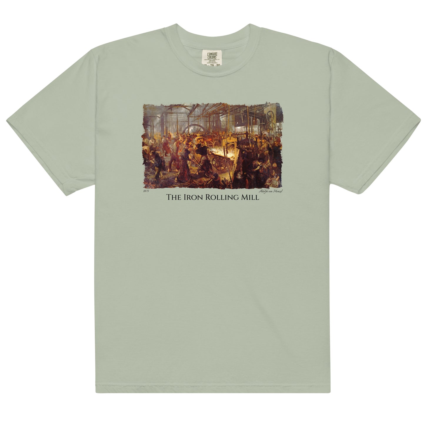 The Iron Rolling Mill - Fine Art T-Shirt