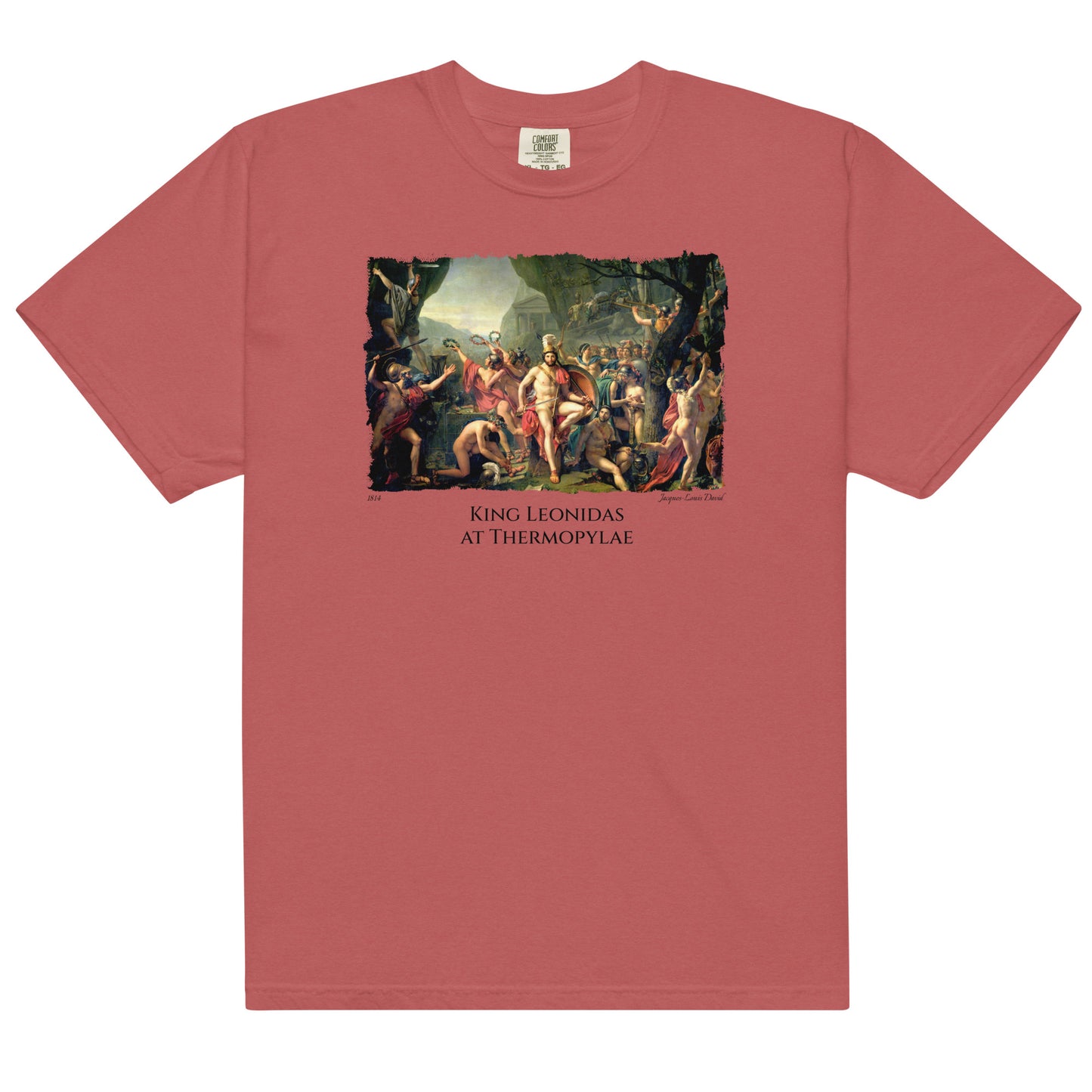 King Leonidas at Thermopylae - Fine Art T-Shirt