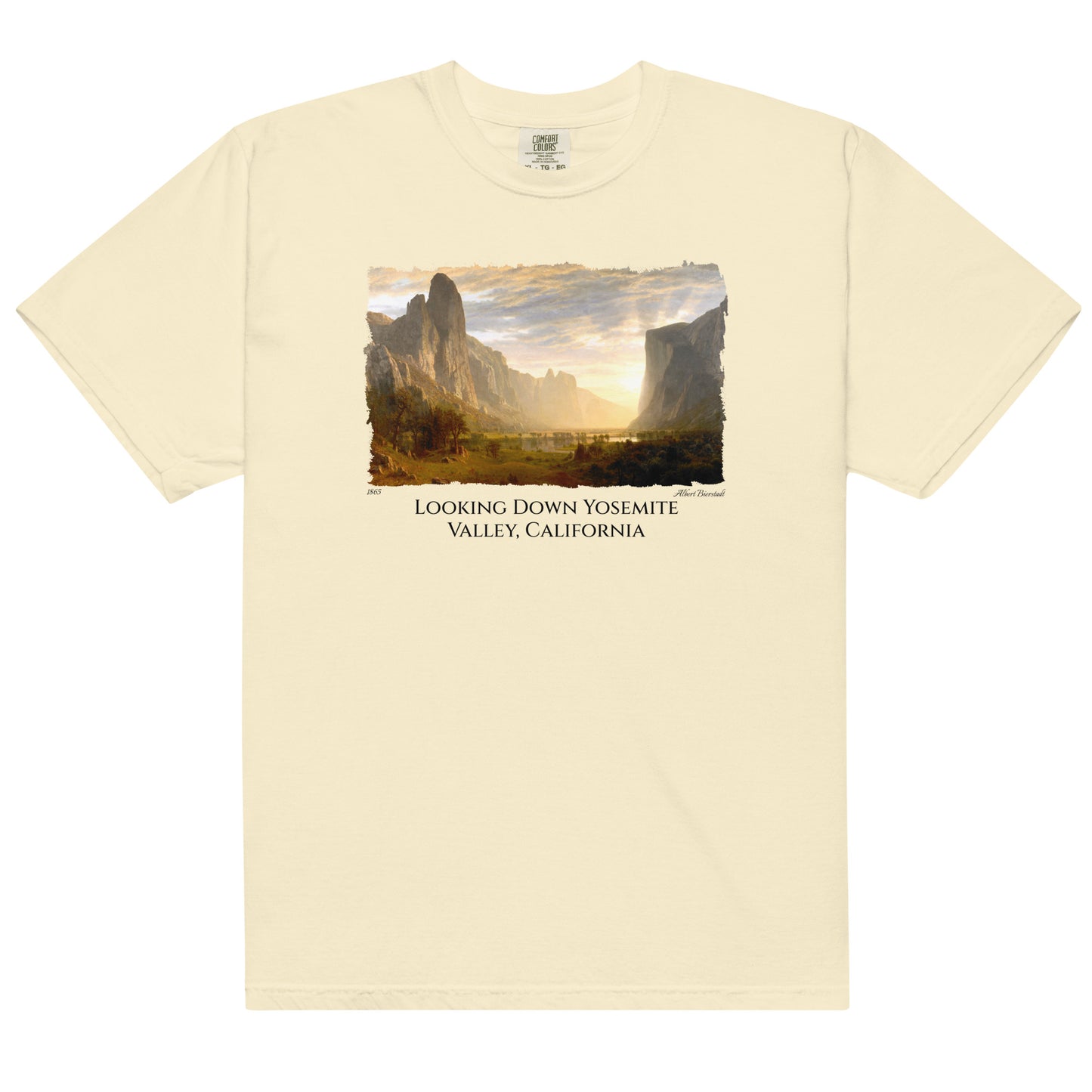 Looking Down Yosemite Valley, California - Fine Art T-Shirt