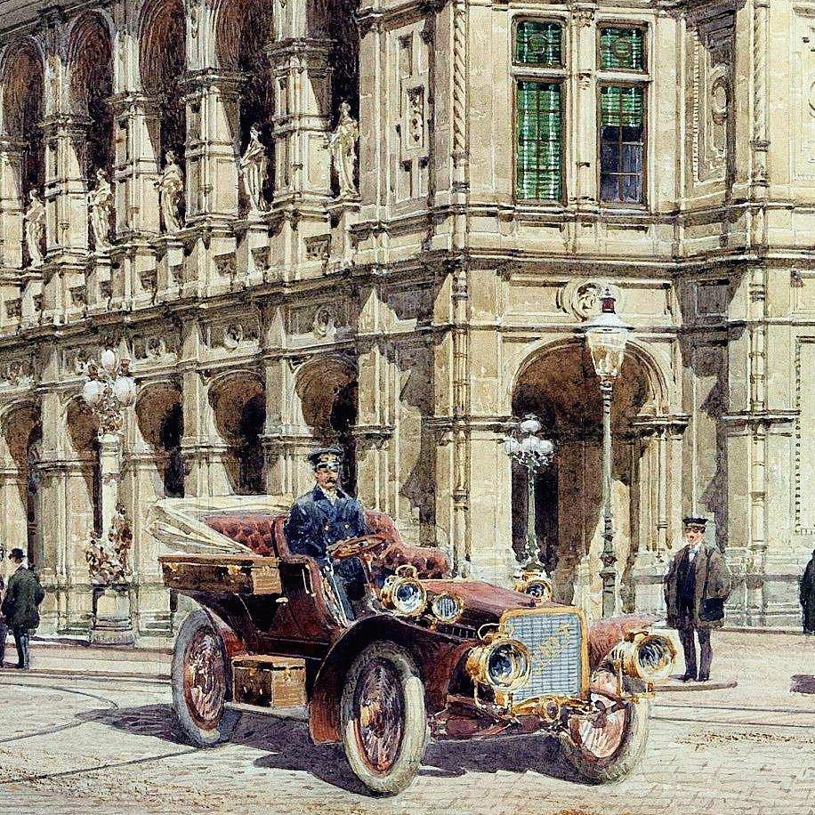 Vienna, Opernring - Canvas Wrap