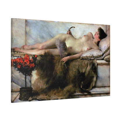 In the Tepidarium - Canvas Wrap