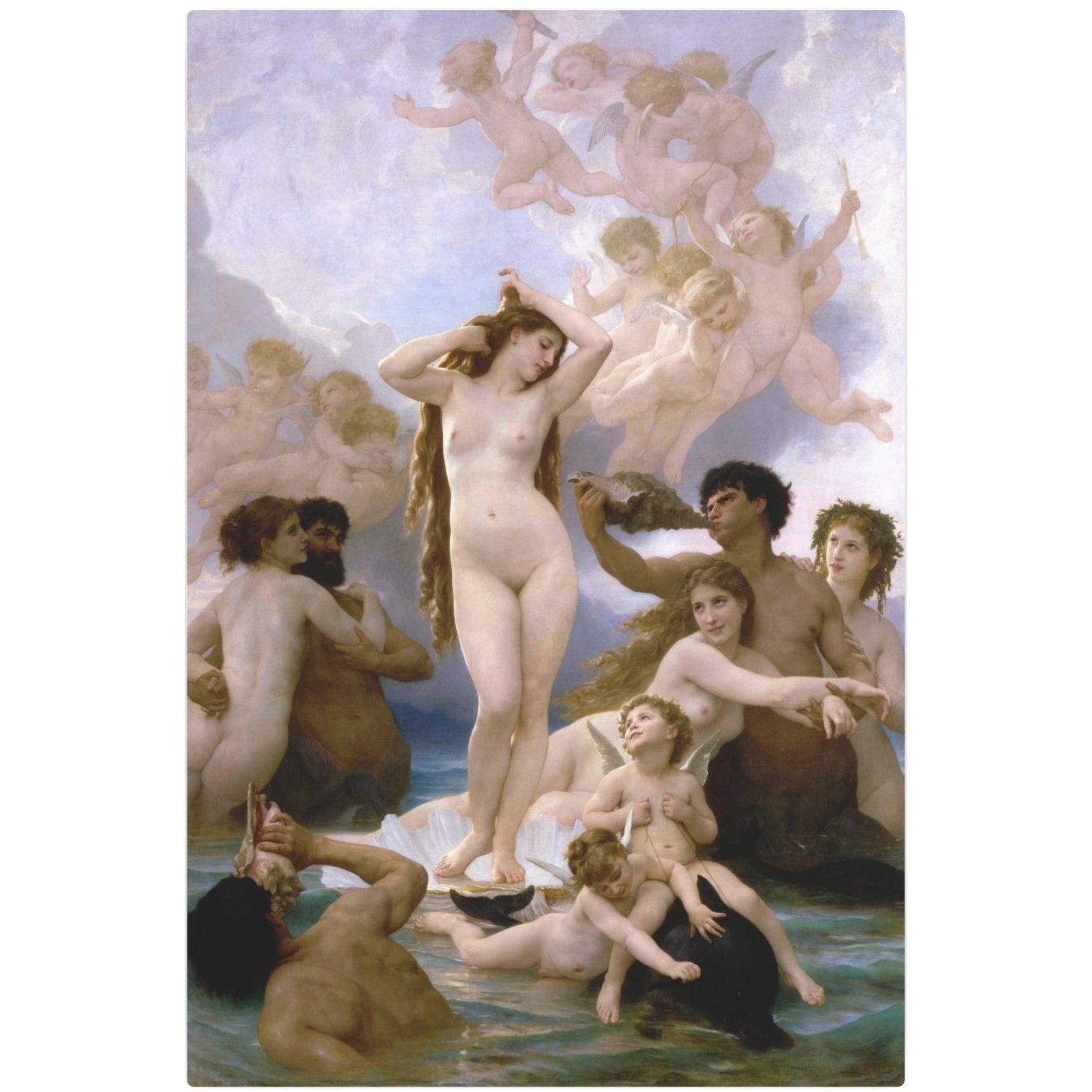 The Birth of Venus - Metal Print