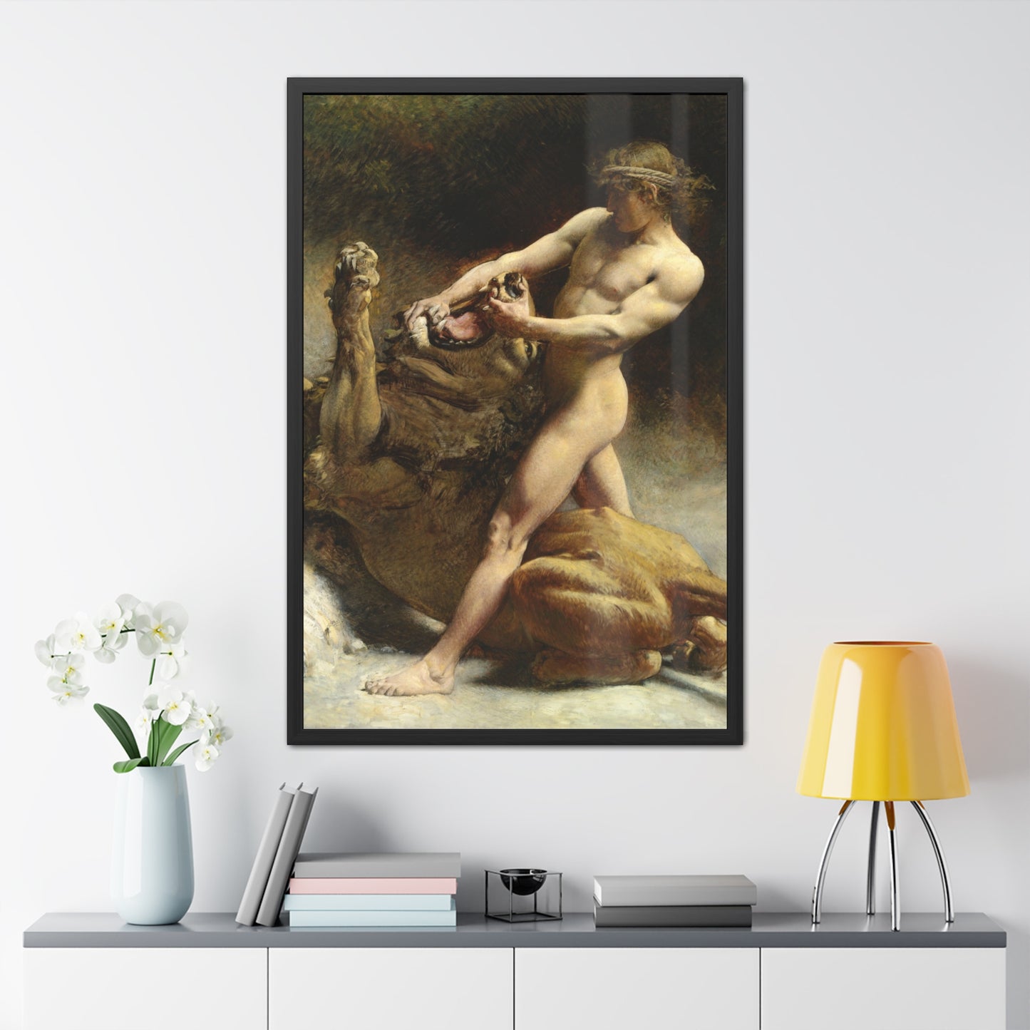 Samson's Youth - Framed Print