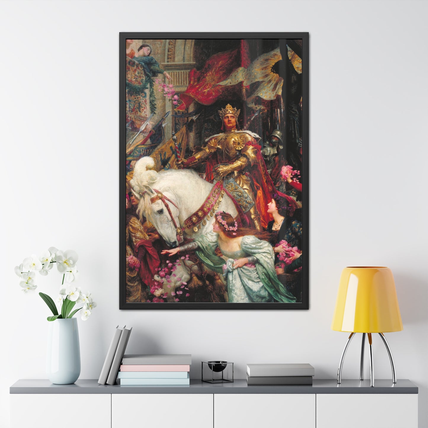 The Two Crowns - Framed Print