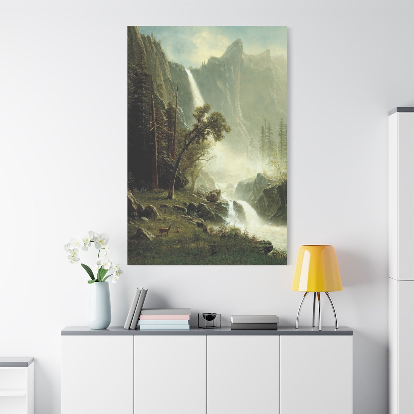 Bridal Veil Falls, Yosemite - Canvas Wrap