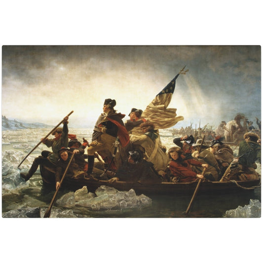 Washington Crossing the Delaware - Metal Print