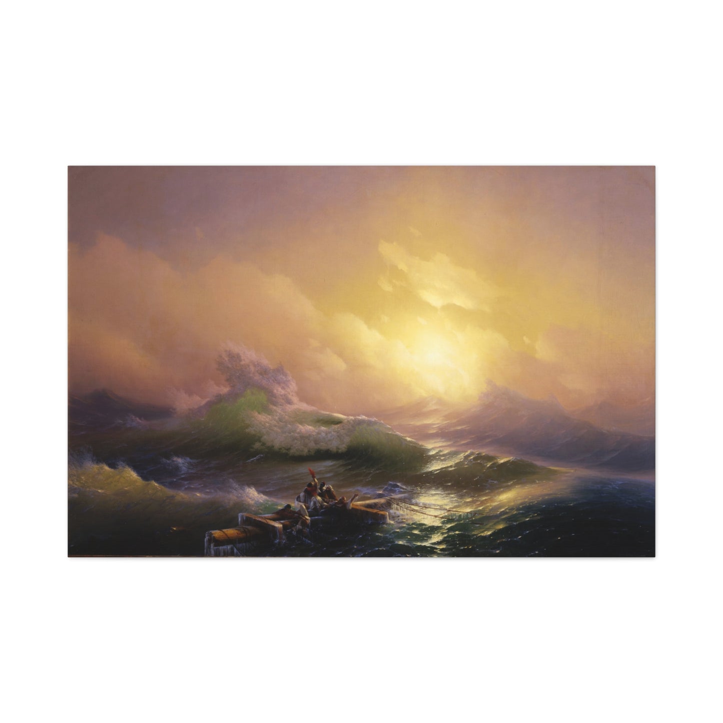 The Ninth Wave - Canvas Wrap