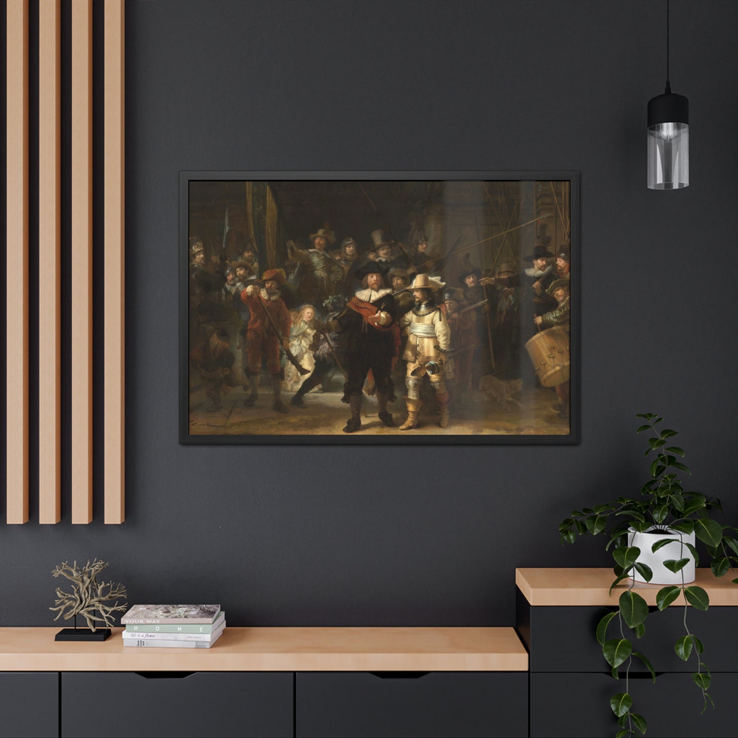 The Night Watch - Framed Print