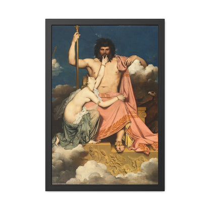 Jupiter and Thetis - Framed Print