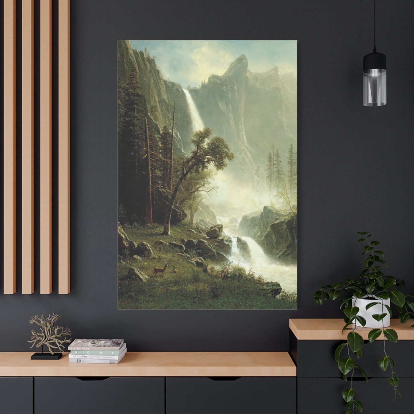Bridal Veil Falls, Yosemite - Canvas Wrap