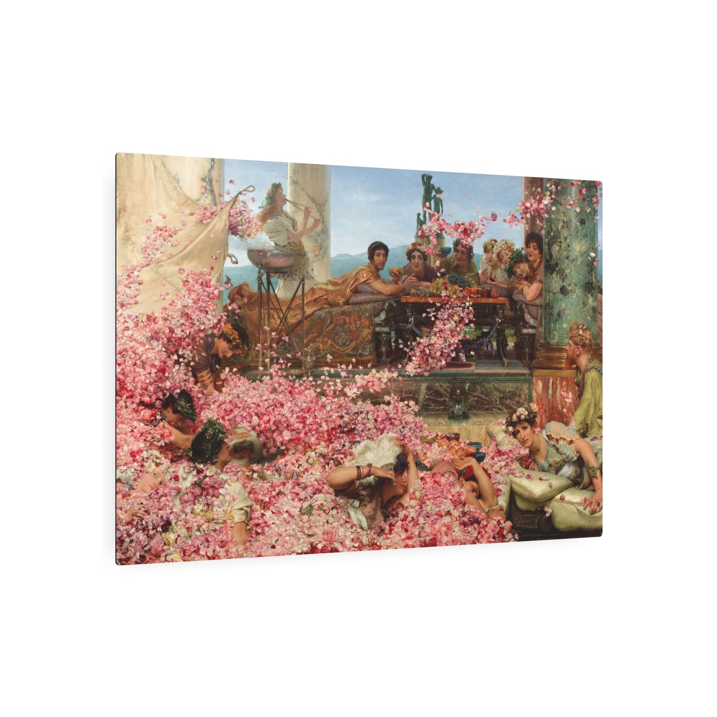 The Roses of Heliogabalus - Metal Print