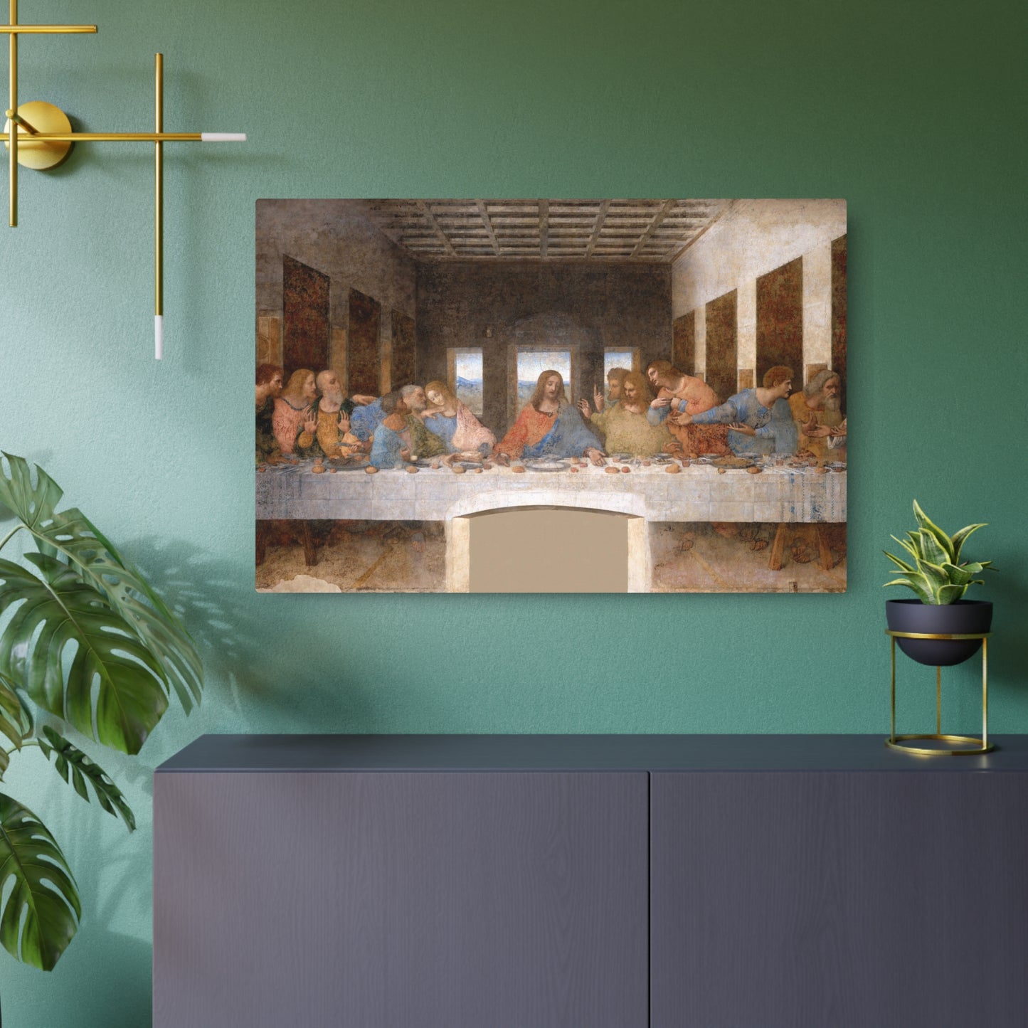 The Last Supper - Metal Print