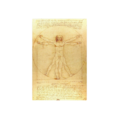 The Vitruvian Man - Metal Print