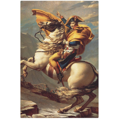 Napoleon Crossing the Alps - Metal Print