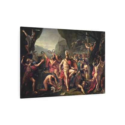 Leonidas at Thermopylae - Metal Print