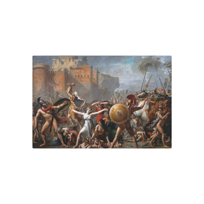 The Intervention of the Sabine Women - Metal Print