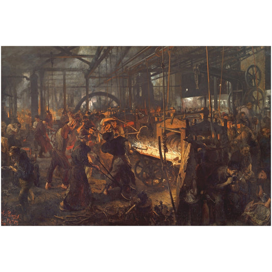 The Iron Rolling Mill - Canvas Wrap