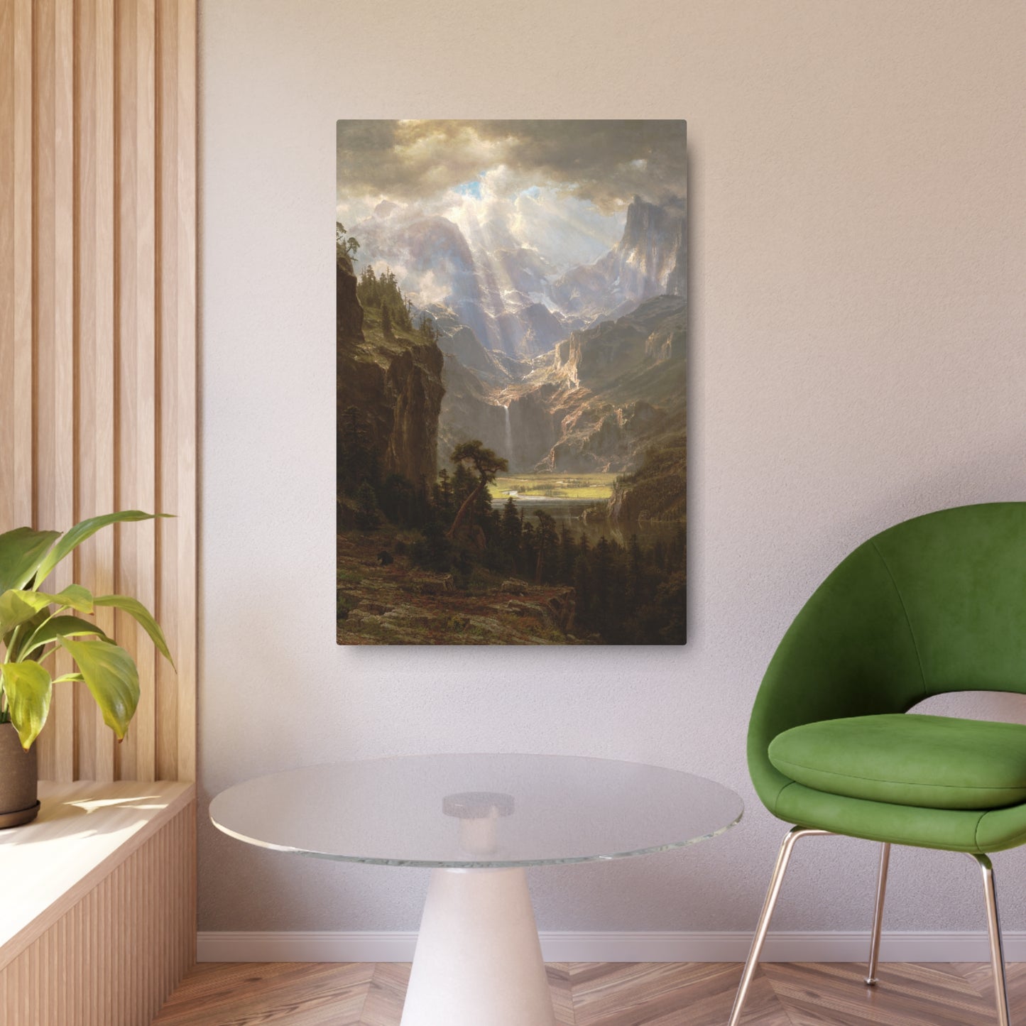 Rocky Mountains, Lander's Peak - Metal Print