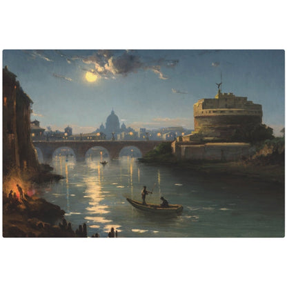 View of Rome at Night