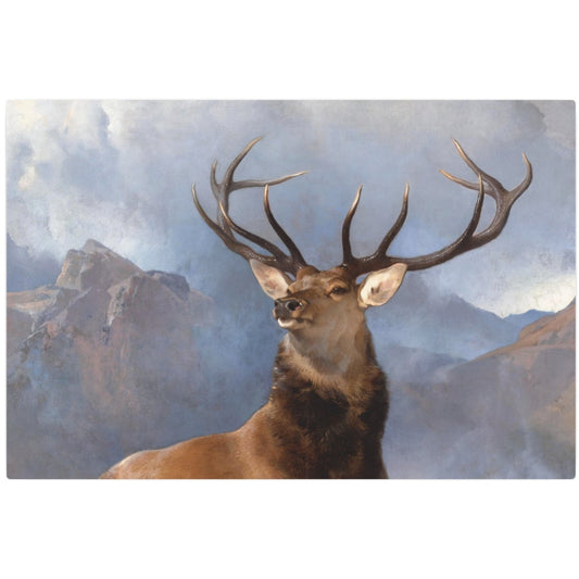 The Monarch of the Glen - Metal Print