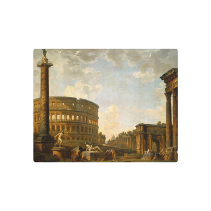 Roman Capriccio, The Colosseum and Other Monuments - Metal Print