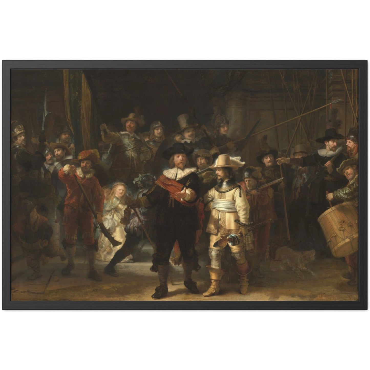 The Night Watch - Framed Print