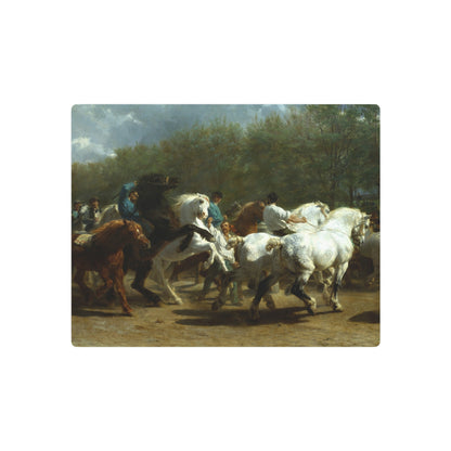 The Horse Fair - Metal Print