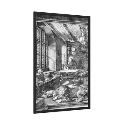 St. Jerome in His Study - Framed Print