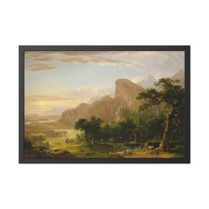 Scene from Thanatopsis - Framed Print