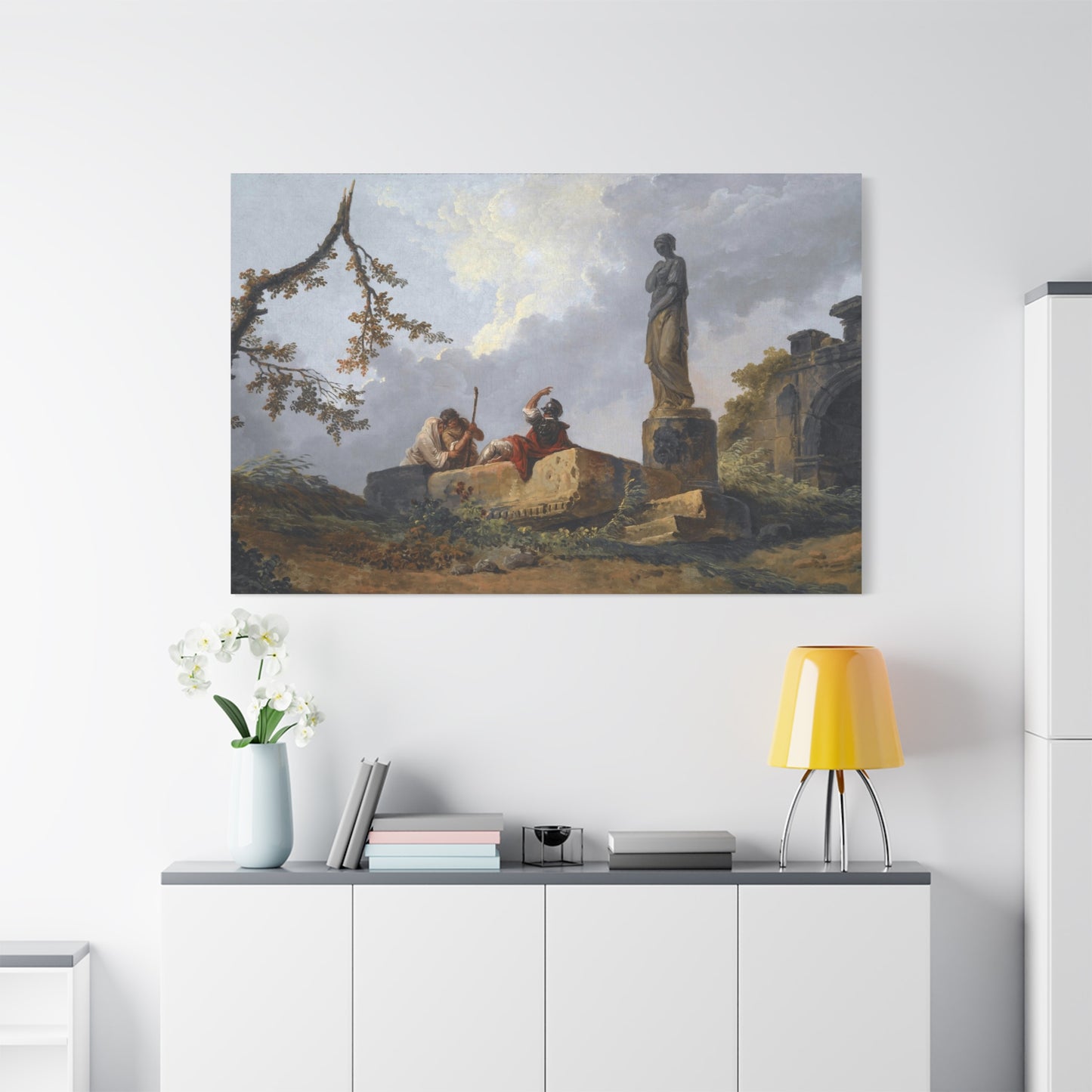 The Statue - Canvas Wrap