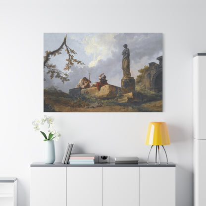 The Statue - Canvas Wrap