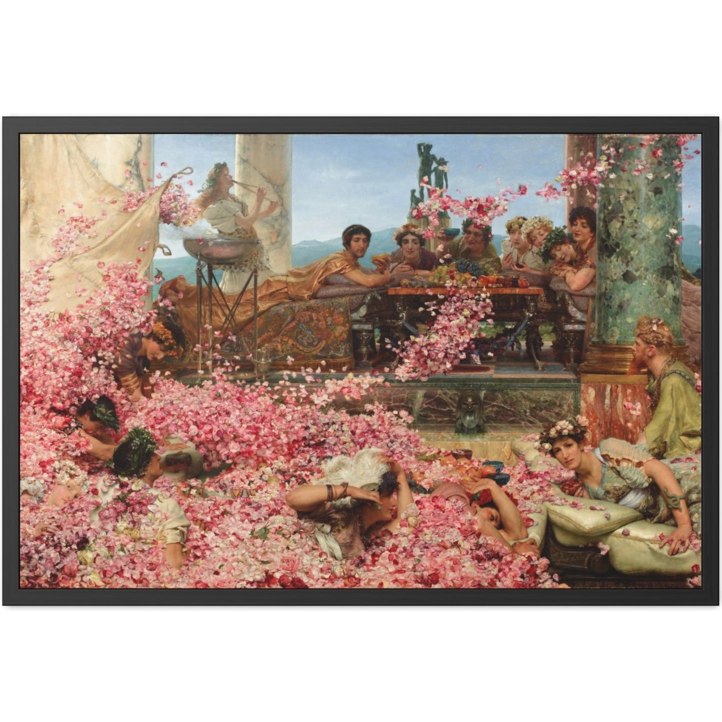 The Roses of Heliogabalus - Framed Print