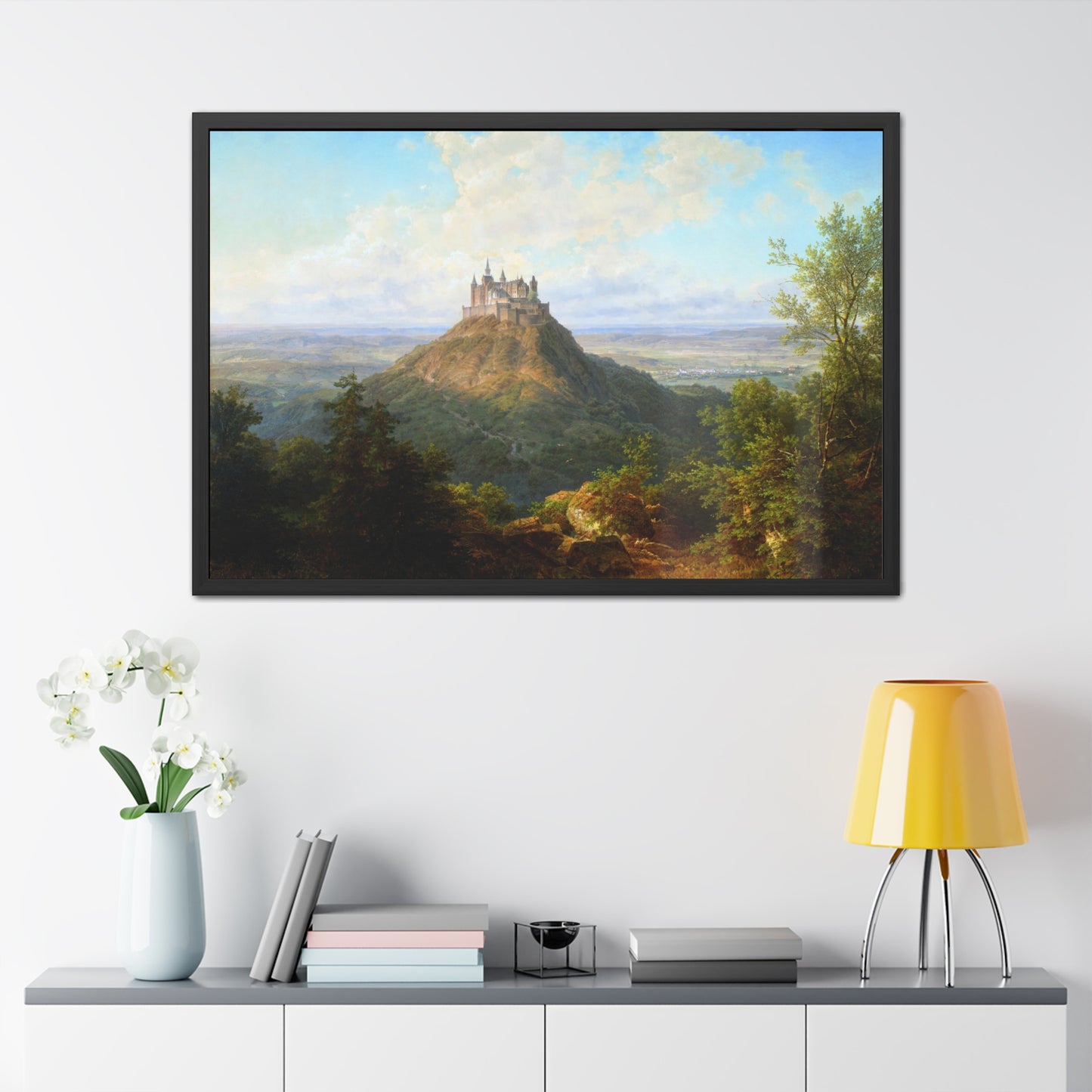 Hohenzollern Castle - Framed Print