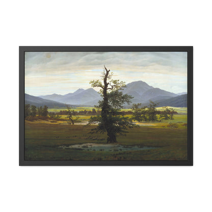 The Lone Tree - Framed Print