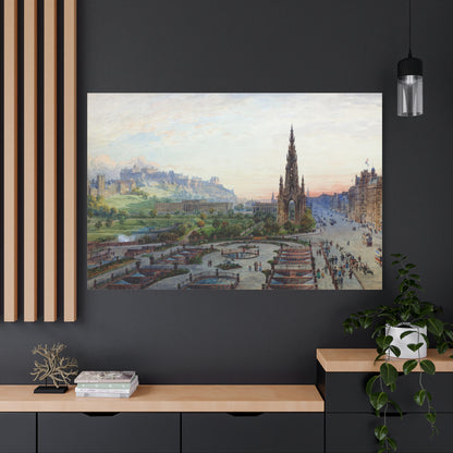 Scott Monument - Canvas Wrap