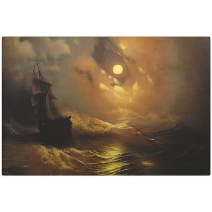 Ship at Sea - Metal Print