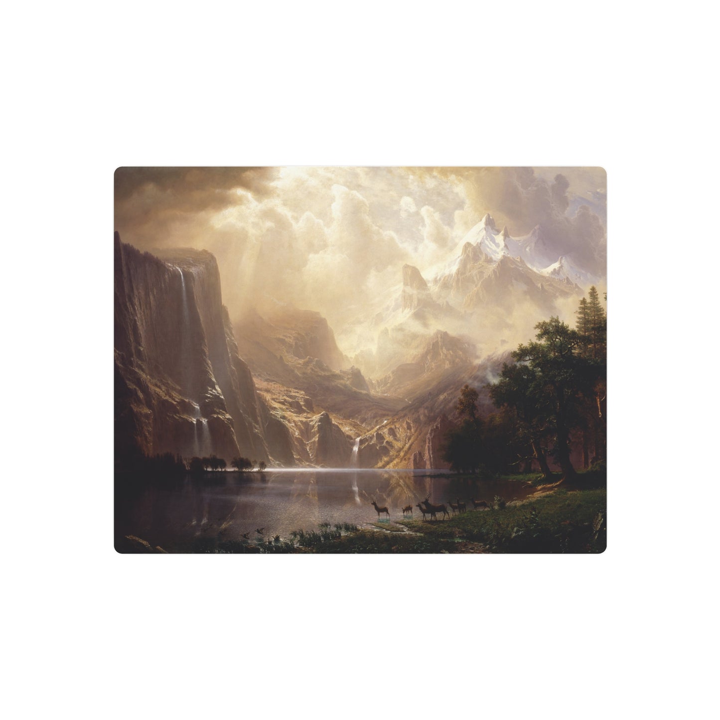 Among the Sierra Nevada Mountains - Metal Print