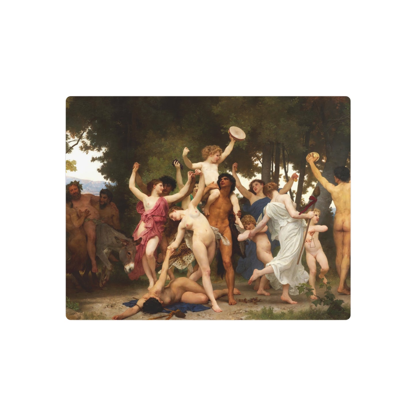 The Youth of Bacchus - Metal Print