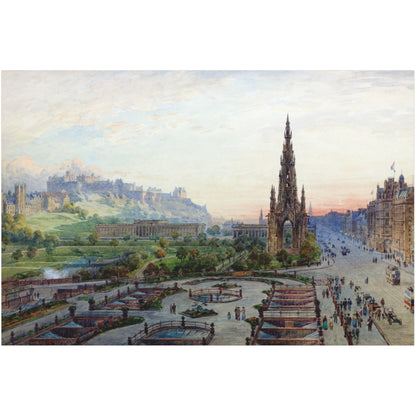 Scott Monument - Canvas Wrap